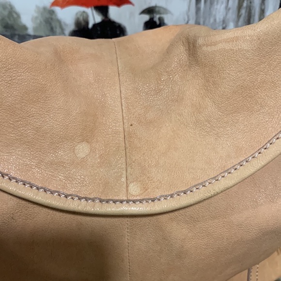 💗Frye Madison Leather Hobo Bag -Blush- Dusty-Rose - Picture 11 of 16